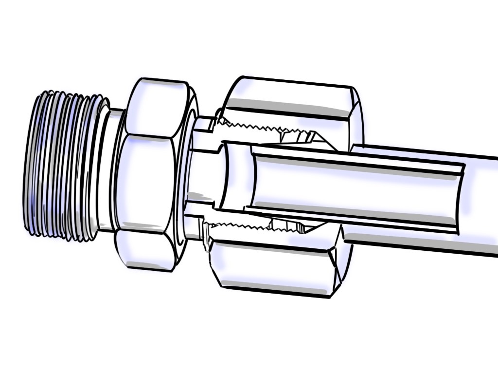 Hydraulikleitungen